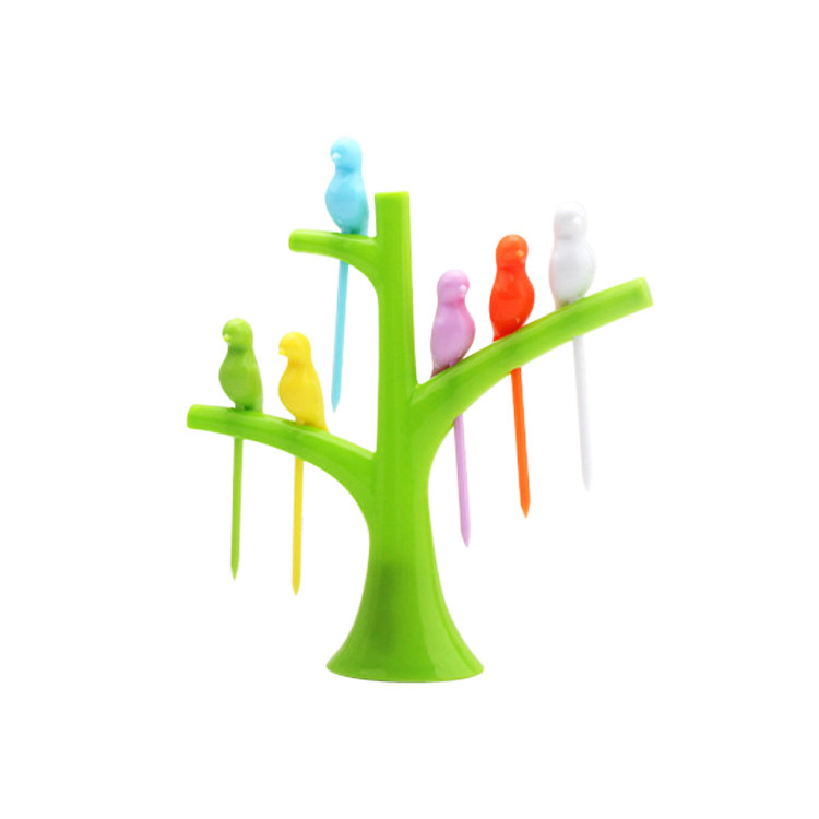 HAD1229 6-piece Birdie Fruit Fork