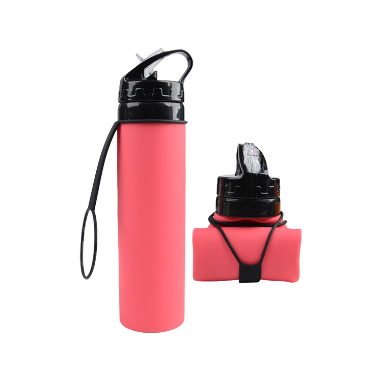 SUD1205 Creative Silicone Kettle Folding Bike Water Bottle