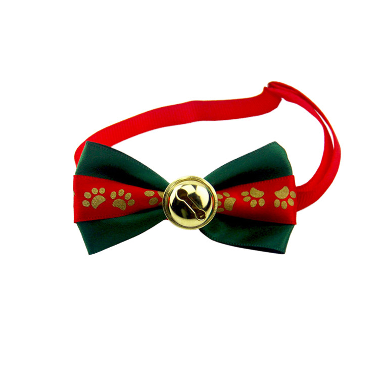 HAP1224 Pets Bowknot Bell Collar