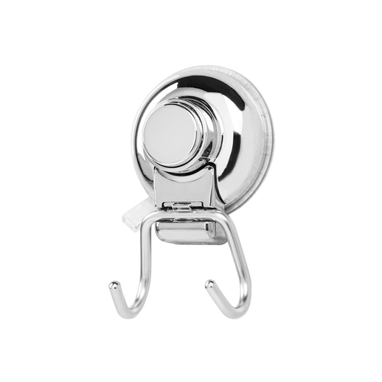 HAC1397 Chrome Super Suction Twin Hook