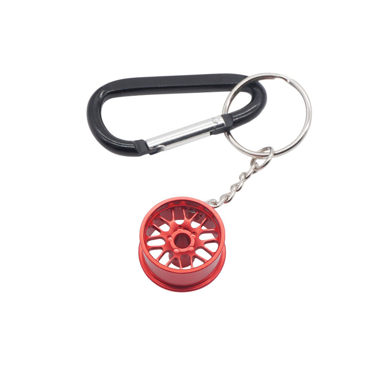 HAA1320 Creative Car Wheel Carabiner Keychain