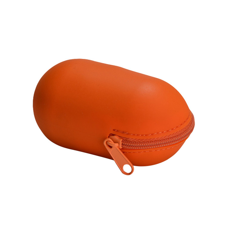 HAW1289 Silicone Capsule Cosmetic Pouch
