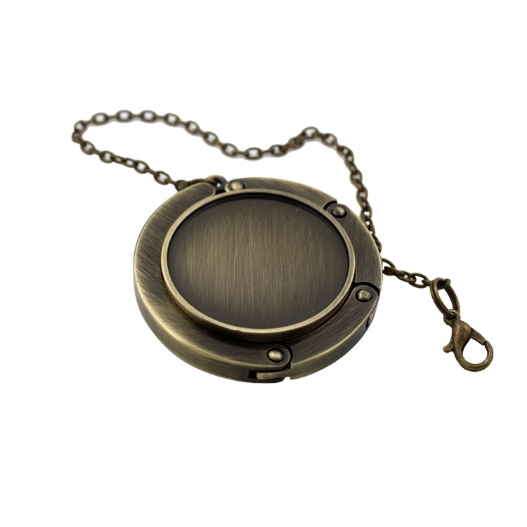 SUR1161 Retro-styled Round Bag Hanger Hook