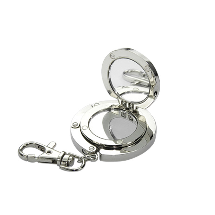 SUR1162 Zinc alloy Bag Hanger Hook with Mirror