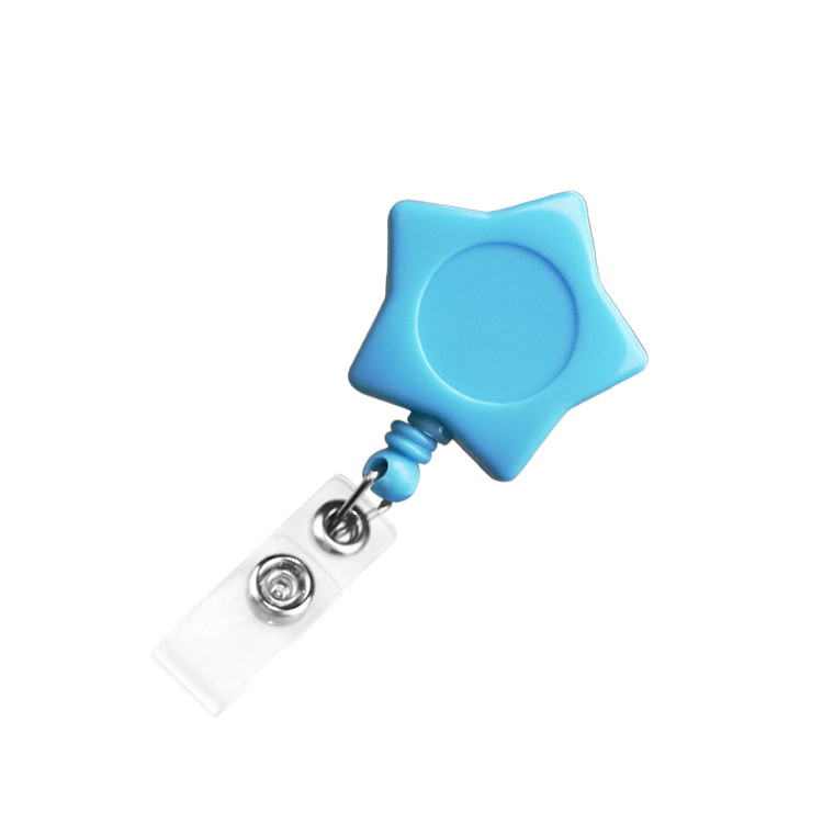 FPE1340 Star Designed Retractable Badge Holder