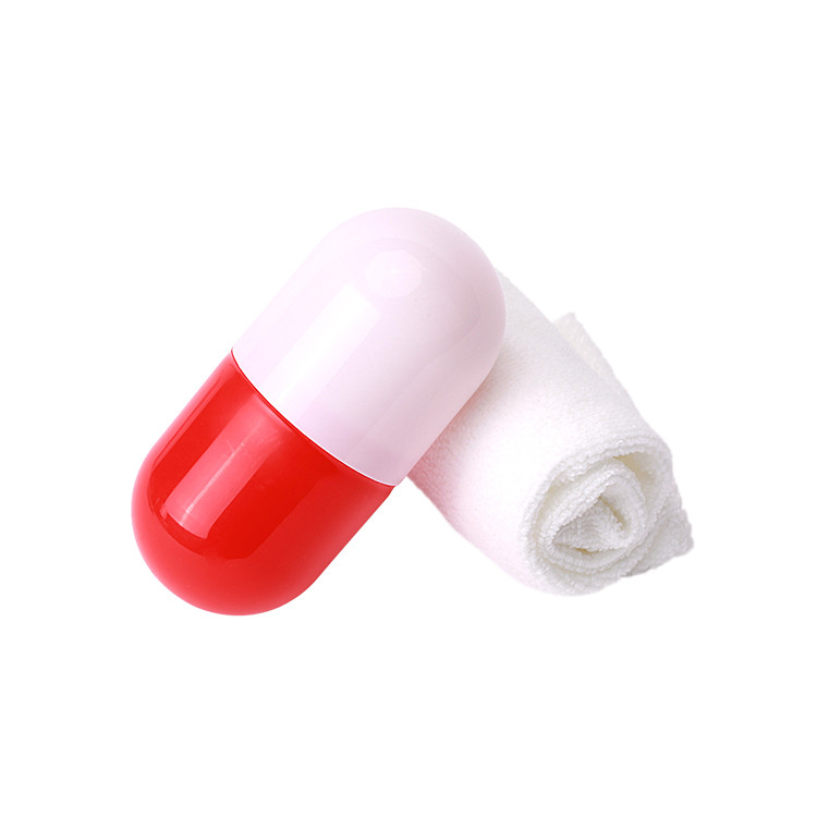 SUW1200 Portable Capsule-shaped Wash Cloth Towel