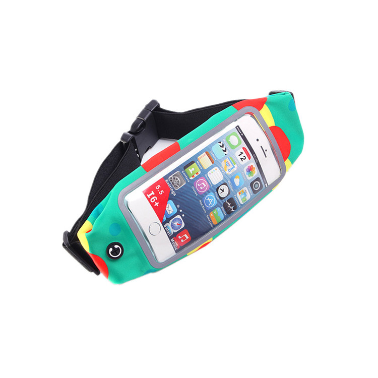 SUE1123 Outdoor Sweatproof Reflective Belt Waist Bag