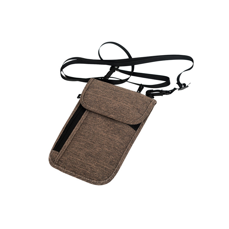 HAW1305 Travel Passport Wallet with Lanyard