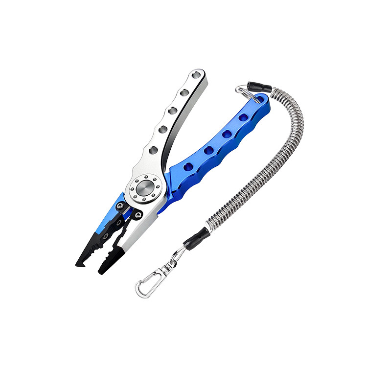 SUC1436 Aluminum Fishing Pliers with Sheath and Lanyard