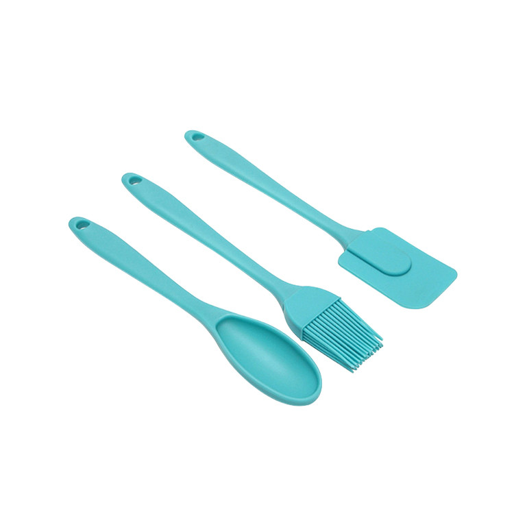 SUQ1202 Silicone Spatula Spoon Brush Barbecue Tool Set