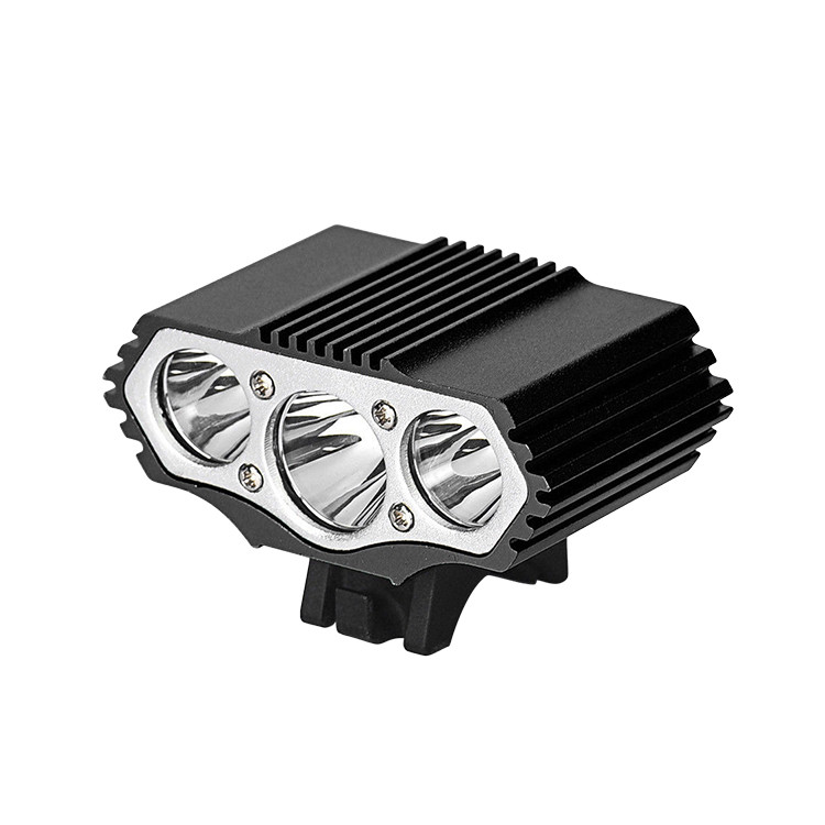 SUE1421 3-LED Aluminum Bicycle Headlight