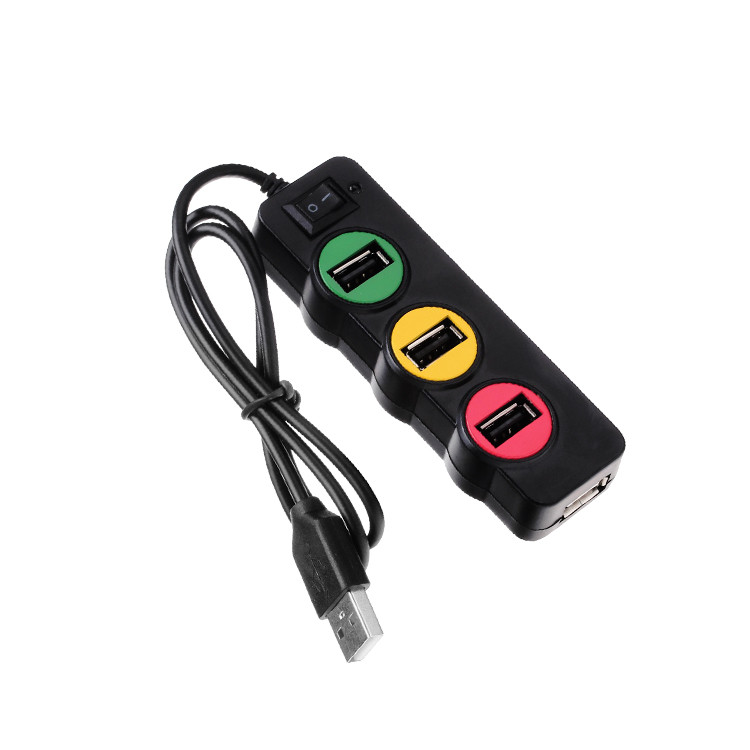 ELB1202 Traffic Light 4-port USB Hub