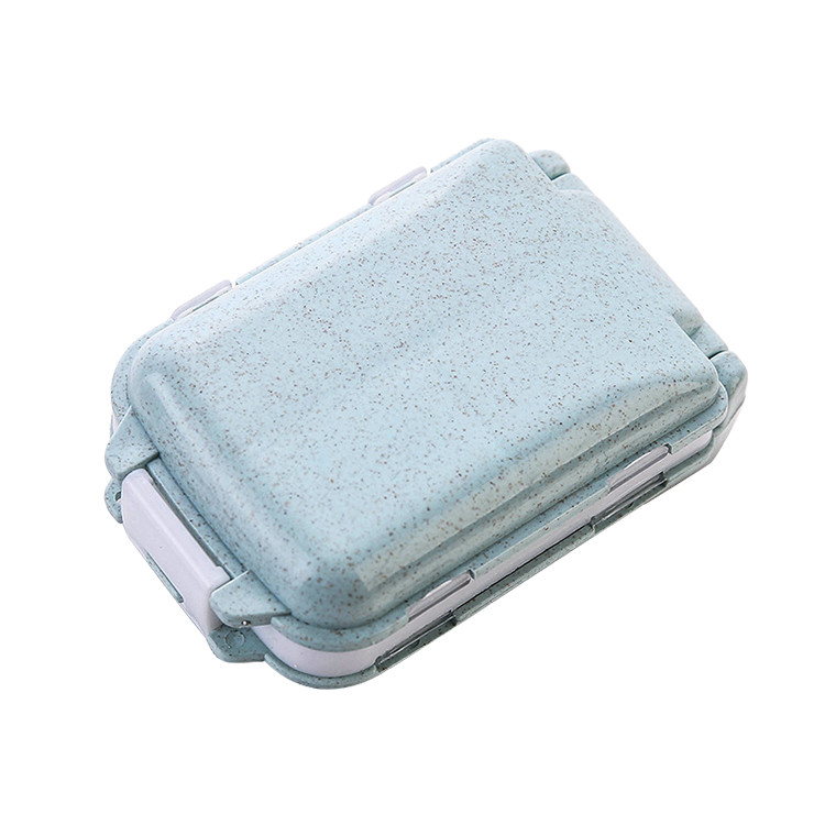 HAL1308 Foldable 8-compartment Drug Pill Case