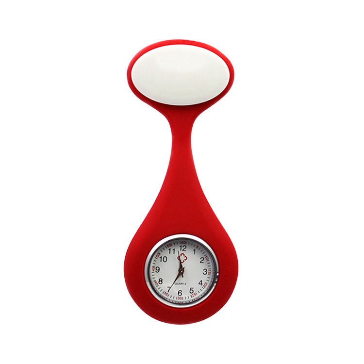 MOR3300 Silicone Nursing Brooch Watch