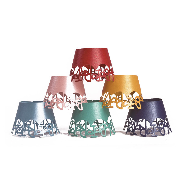 HAC1674 Hollow-out Birthday Party Cupcake Liner