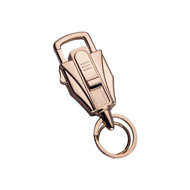 HAC1680 Ultrathin Wind-proof USB Lighter Key Chain