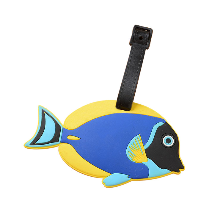 SUR1206 Fish-shaped Luggage Tag