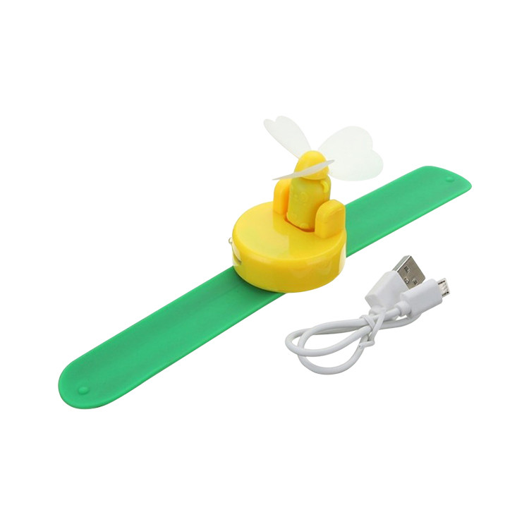 SUF1305 Mini USB Wrist Fan Bracelet with LED light