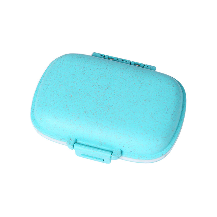 HAL1312 8-grid Wheat Straw Pill Case