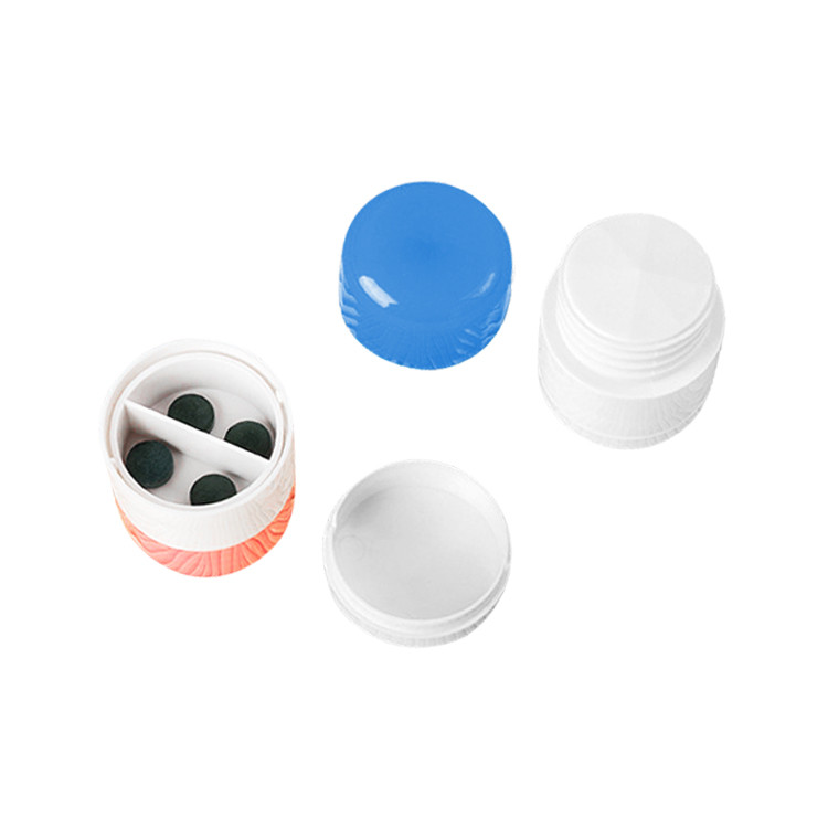 HAL1322 Travel Pill Case with Grinder