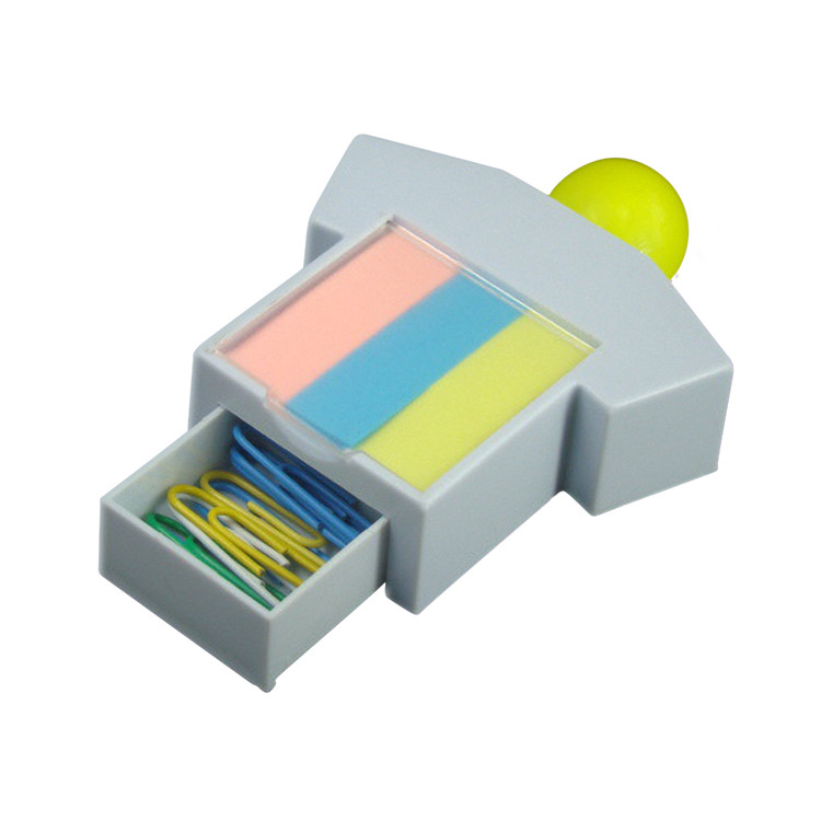 FPS1308 Sticky Note Highlighter Pen with Paper Clip