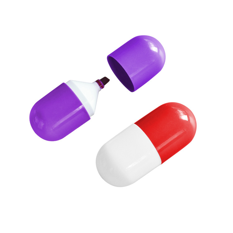 FPP1430 Creative Capsule-shaped Highlighter Pen
