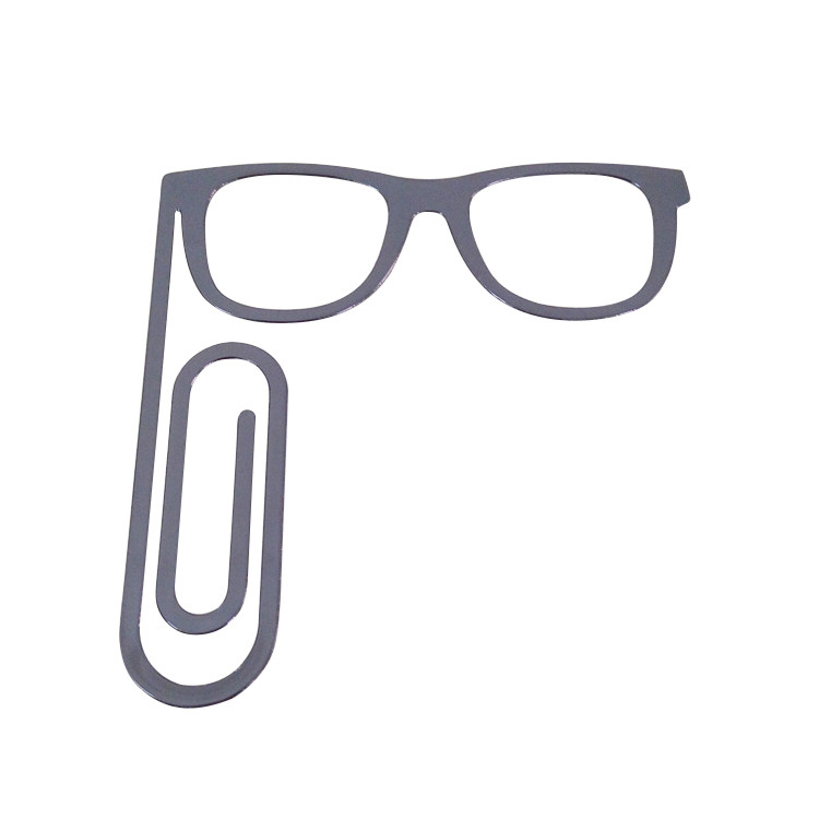 FPE1465 Glasses Shape Bookmark Paper Clip