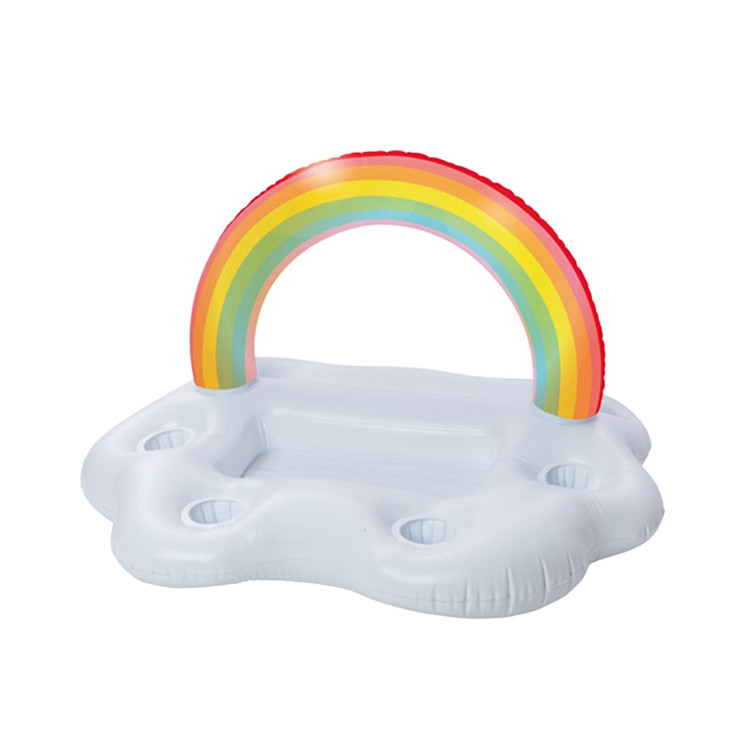 SUE1465 Rainbow Cloud Floating Drink Holder