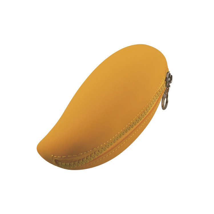 HAW1324 Mango Shaped Silicone Coin Wallet