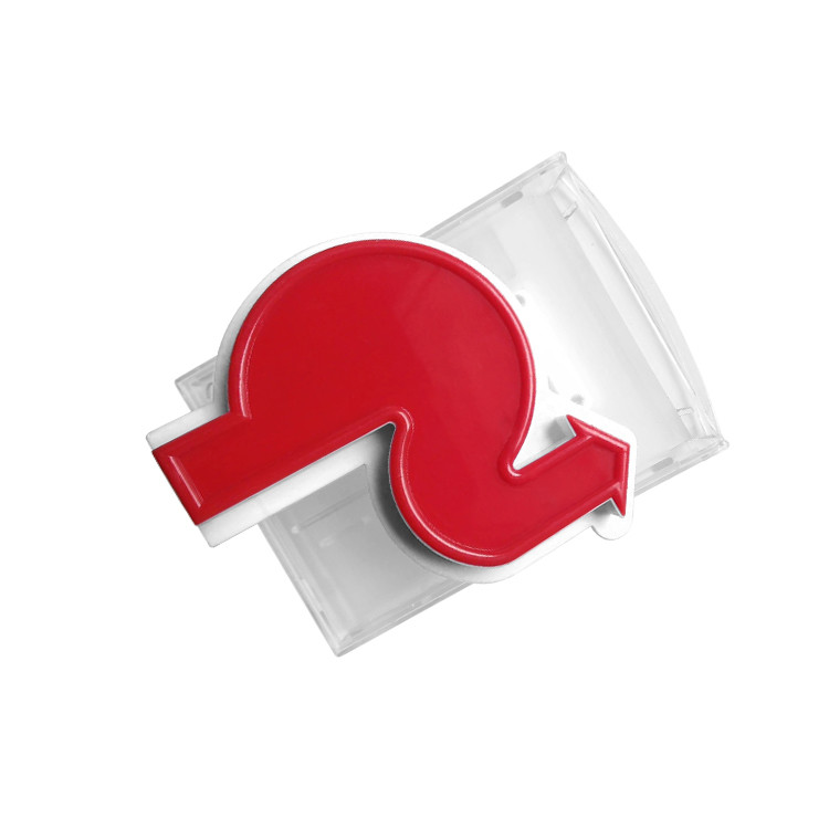 FPS1320 Stomach Shaped Memo Dispenser with Clip Holder