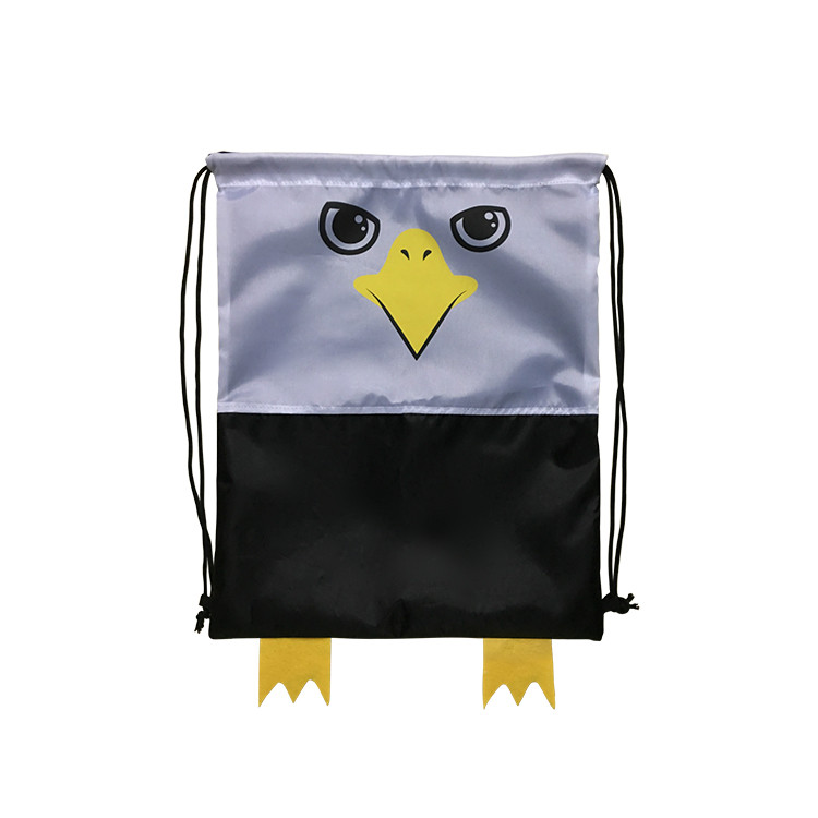 HAS1330 Cartoon Animal Drawstring Bag