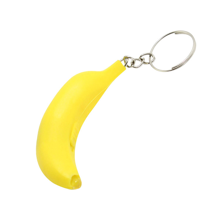 BWR1350 Banana Shaped LED Pendant Key Ring