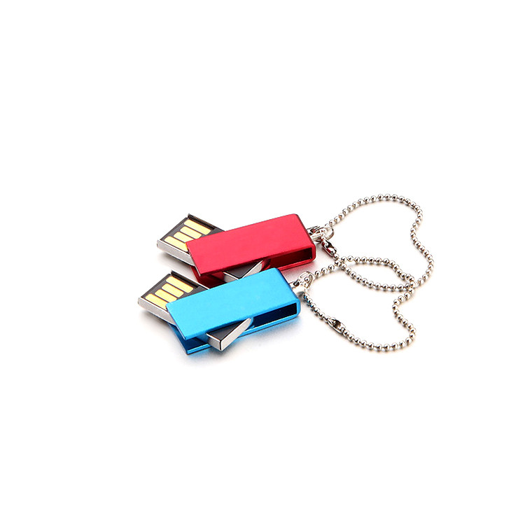 ELS1134 Flip Open Metal USB Flash Drive 2 GB