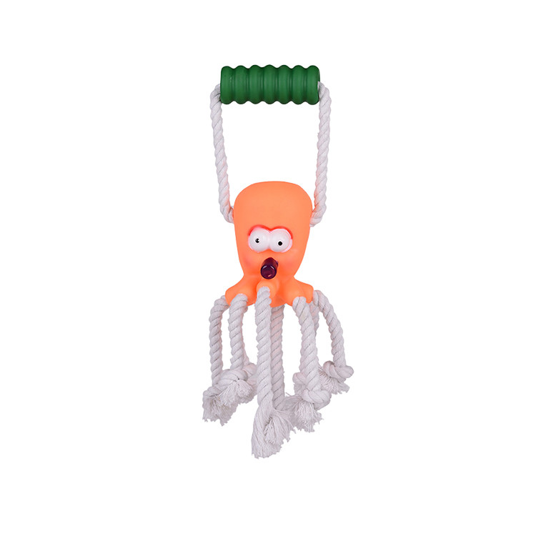 HAP1405 Octopus Shape Pet Chewing Toy
