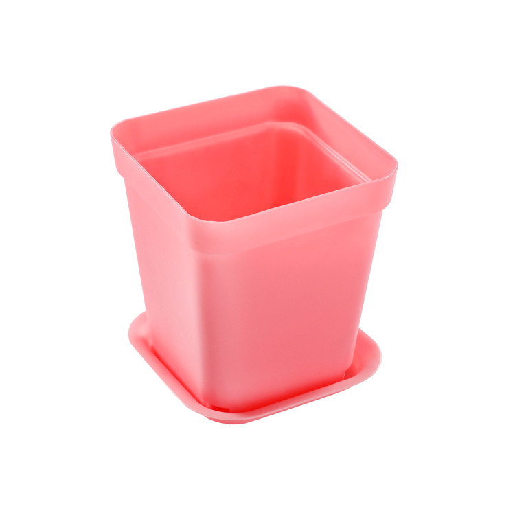 HAT1348 Plastic Flower Pot with Plate