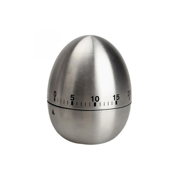HAC1984 Egg Shape Stainless Steel Timer