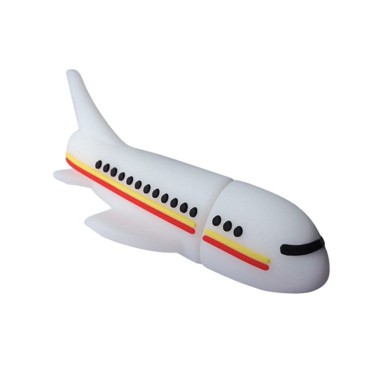 ELS1199 Silicone Plane USB Flash Drive 2GB