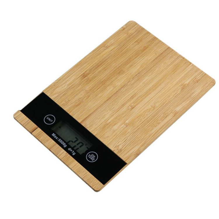 HAC2005 Bamboo Panel Digital Scale