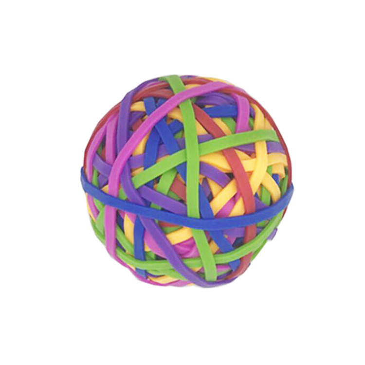 BWT1444 Multicolor Plastic Band Ball