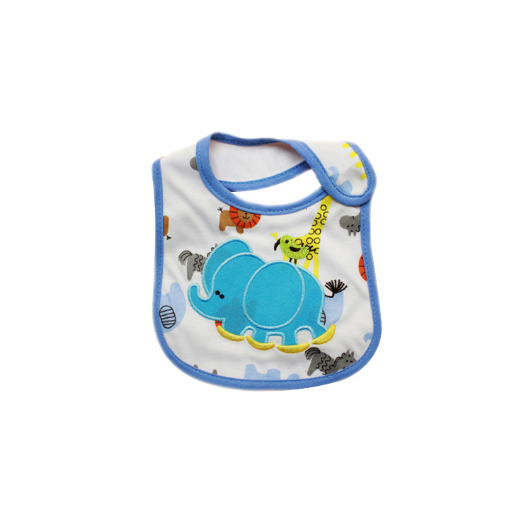 BWB1119 Bibs For Infant Children With Elephant Designed