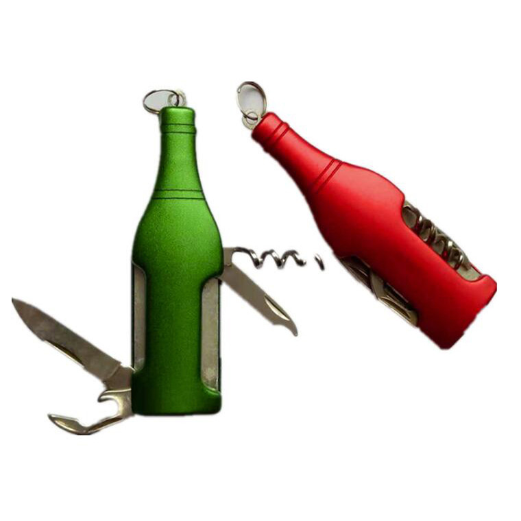 HOM2017 Multifunctional 4 in 1 Stainless Steel Keychain