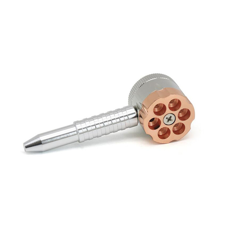 HOM2043 Portable 2 in 1 Metal Smoking Pipe