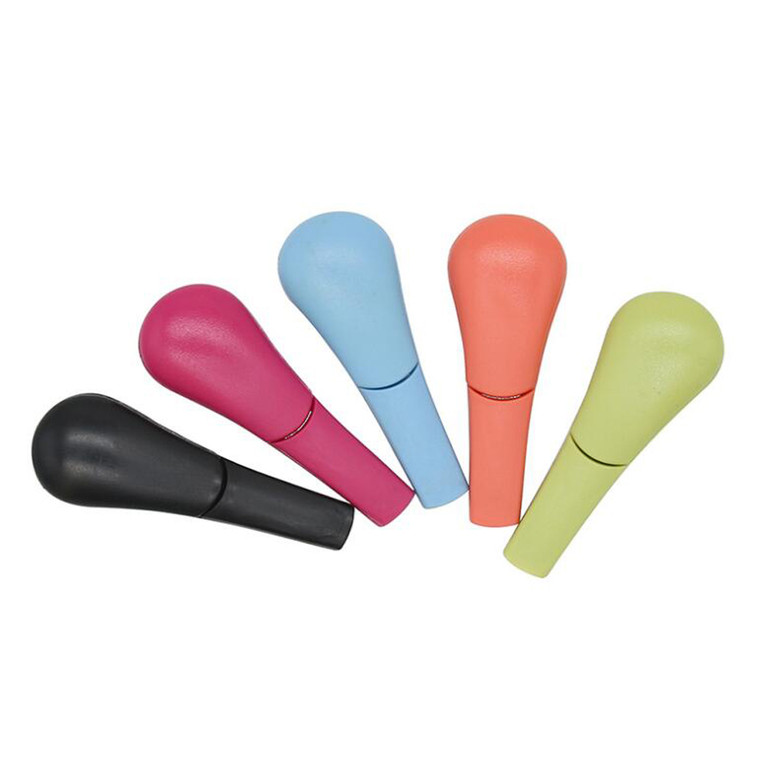 HOM2046 Creative Portable Spoon Shape Stainless Steel Smoking Pipe
