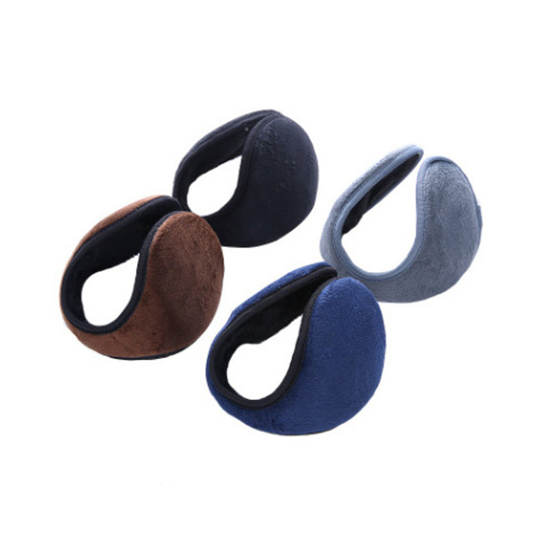 CLO2006 Classic Style Free Size Polyester Earmuffs for Man
