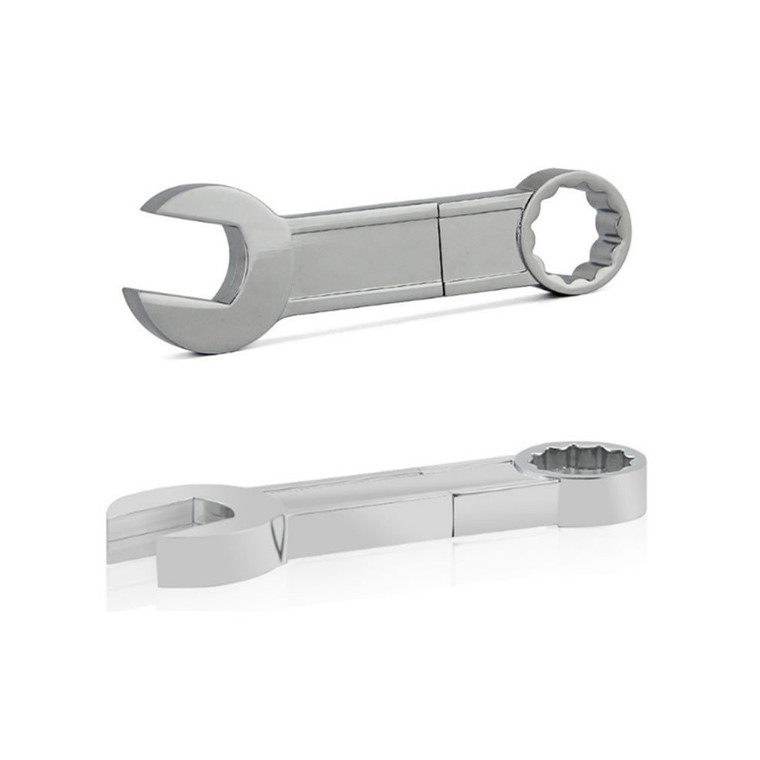 DIG2013 Wrench Shape 4GB Metal USB Flash Drive