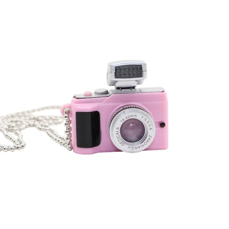 DIG2022 Electronic Acoustooptic Mini Camera Shape ABS Pendant