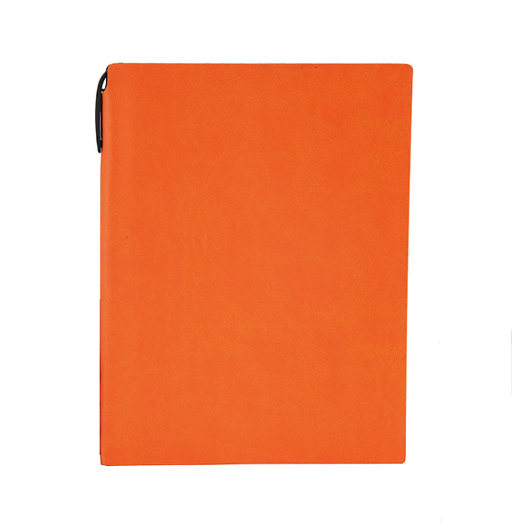 OFF2042 Soft Surface A4 Size Pen Insertable Business Notebook