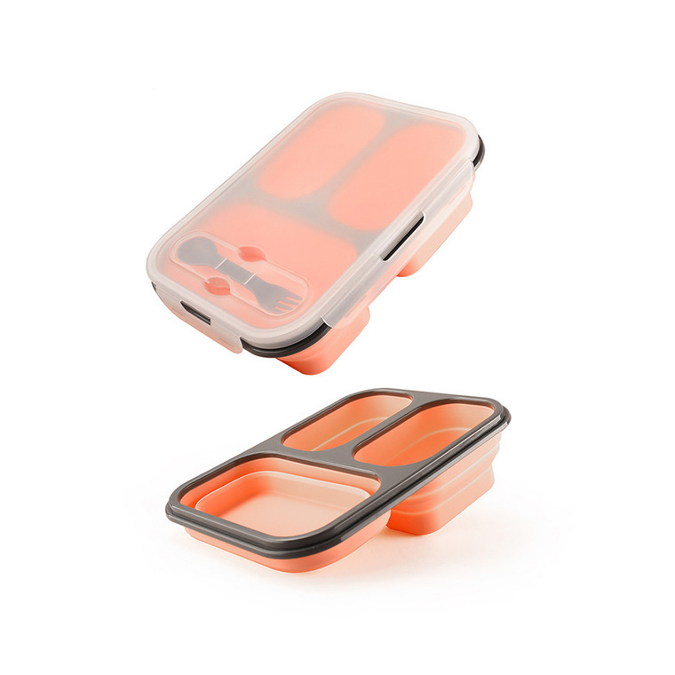 HOM2120 Silicone Foldable Lunch Box
