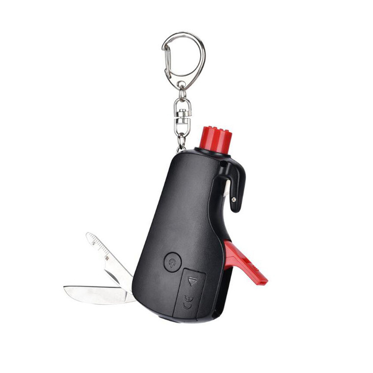 HOM2151 Portable ABS Car Survival Hammer with Whistle and Light