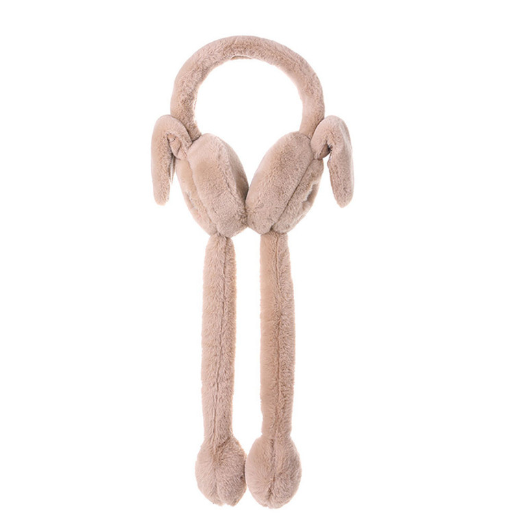 CLO2020 Cute Functional Portable Rabbit Air Bag  Earmuff